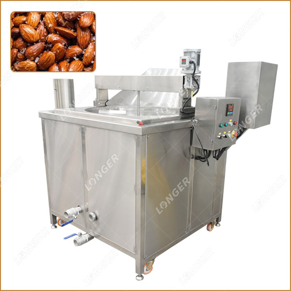 Automatic Almond Frying Machine Automatic Almond Frying Machine