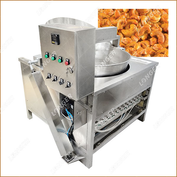 Cashew Nut Frying Machine Batch Type