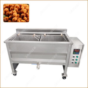Coated Peanut Frying Machine Electric