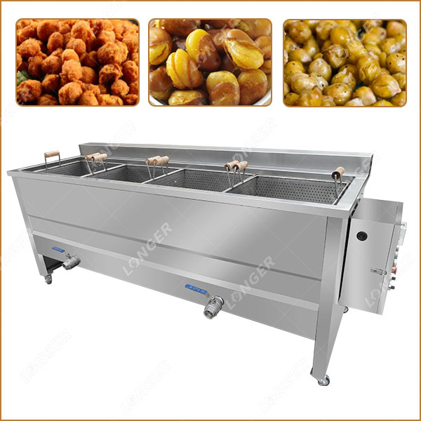 Semi-auto Coated Peanut Frying Machine