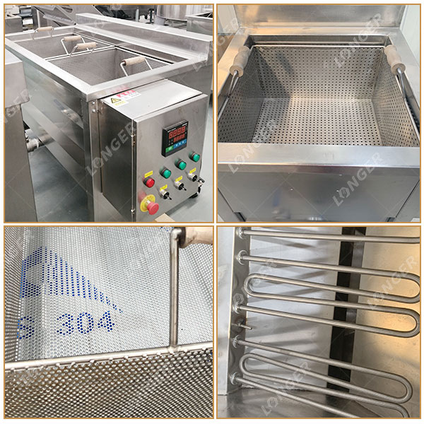 Coated Peanut Fryer Machine