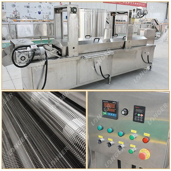 300 kg/h Fava Bean Frying Machine