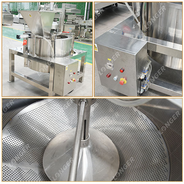 Fried Food Deoiling Machine Low Cost