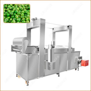 Green Peas Frying Machine Continuous Type