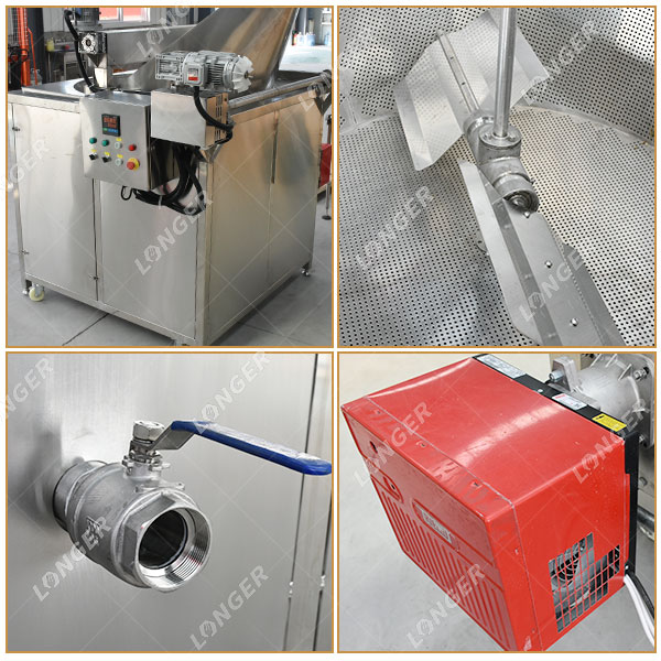 Peanut Burger Fryer Machine Factory Price