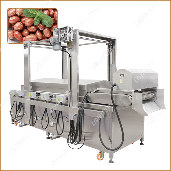 Electric Peanut Fryer Machine in China