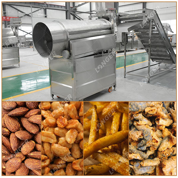 100-300 KG/H Nut Flavouring Machine