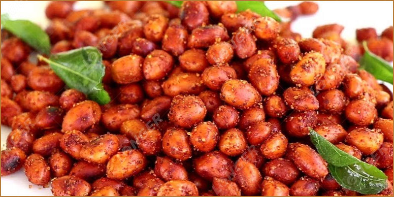 How to Make Spicy Fried Peanuts in the Factory