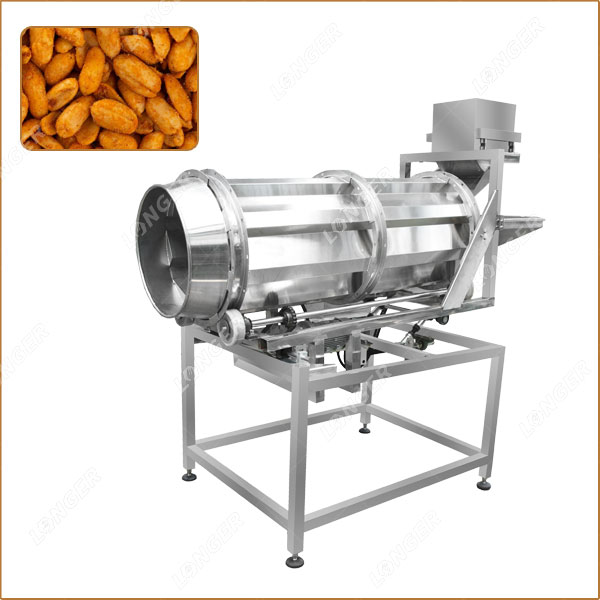 Drum Type Peanut Seasoning Machine